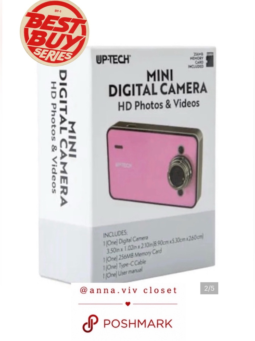 Pink Mini Digital Camera
